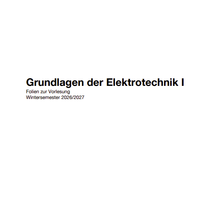 Folien - Grundlagen der Elektrotechnik 1