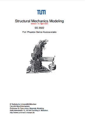 Bild von Structural Mechanics Modeling - Teil I
